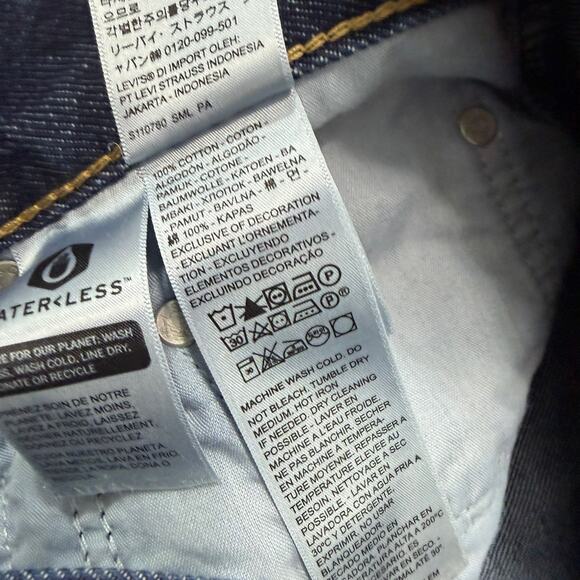 Levis SilverTab ‘94 Baggy Jeans Women's 31x31 Blue Dark Wash A35180004 Skater - Picture 5 of 11